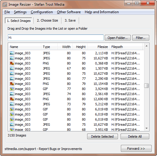 ImageResizer Screenshots